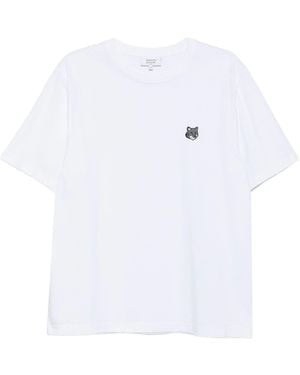 Maison Kitsuné Fox Head Comfort Tee Shirt - White
