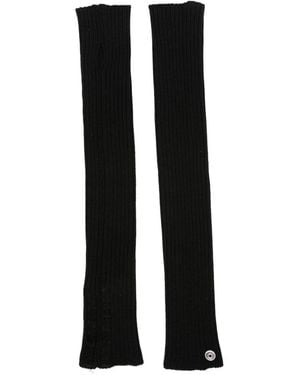 Rick Owens Wollhandschuhe - Schwarz