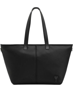 Ami Paris Borsa Shopping Piccola Marcel - Nero