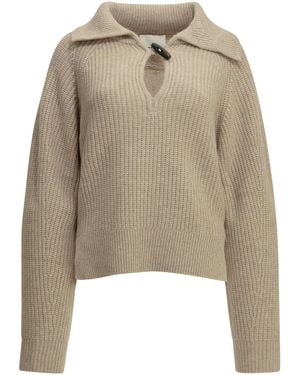 Isabel Marant Polopullover "Miranda". - Natur