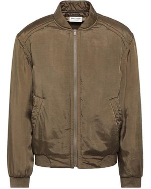 Saint Laurent Bomberjacke - Braun