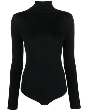 Wolford Colorado Cotton Body Bodys - Noir