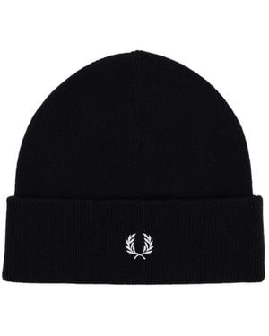 Fred Perry Cap With Logo - Black