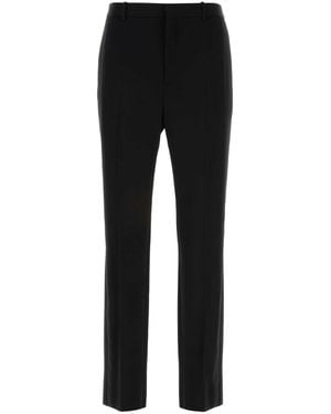 Saint Laurent Wool Pant - Black