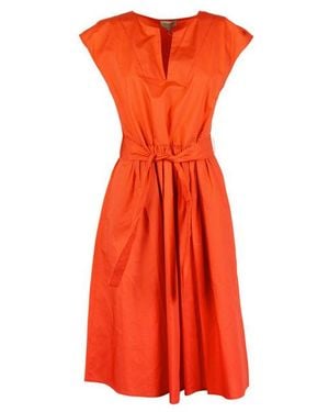 Woolrich Midi Dresses - Rojo