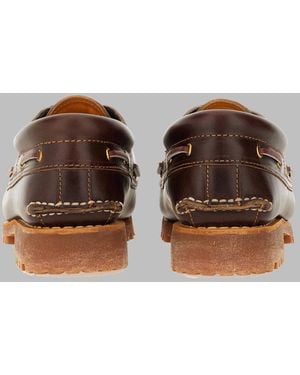 Timberland Mocassino Da Barca "Authentic 3 Eye Classic Lug" - Brown