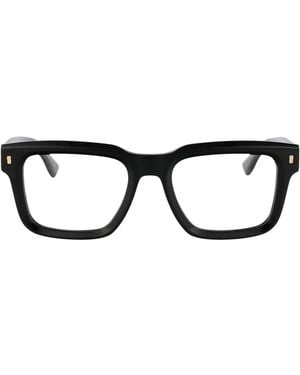 DSquared² Rectangular Optical D2 0090 807 - Black