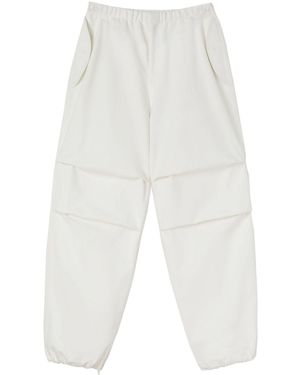 Jil Sander Broek Met Toelopende Pijpen - Wit