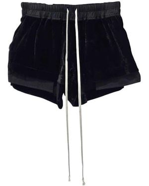 Rick Owens Shorts Fog Boxer - Blau
