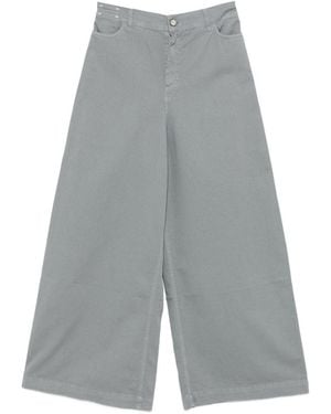 Alysi Vaqueros Denim De Algodón - Gris