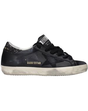 Golden Goose Trainers Super Star Leather - Black