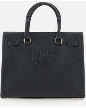 Liu Jo Halona Vegan Lederen Handtas In Zwart