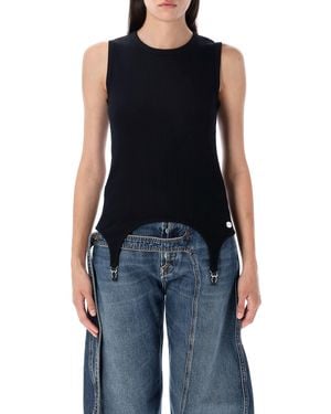 Jean Paul Gaultier Top Zwart