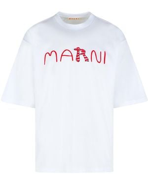 Marni Cotton T Shirt - White