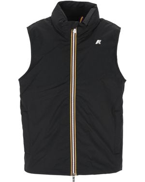 K-Way Valen Nylon Schwarz Weste