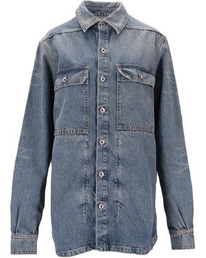 Rick Owens Outershirt - Blue