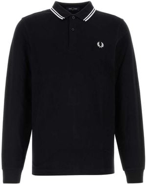 Fred Perry Piquet Polo Shirt - Blue