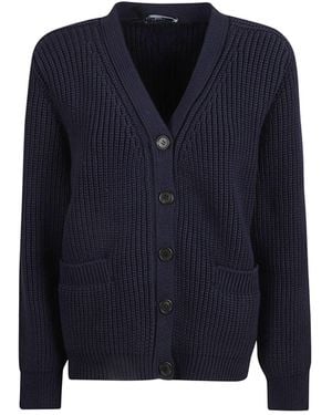 Prada Cardigan en coton - Bleu