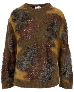 Semicouture Truien Groen - Bruin