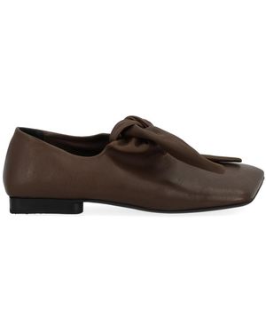 Uma Wang Lace-Up Shoe - Brown