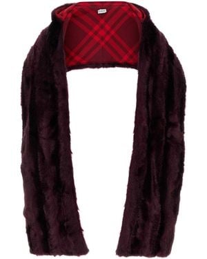 Burberry Winter Scarves - Red