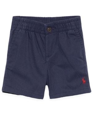 Polo Ralph Lauren Bermuda With Logo - Blue