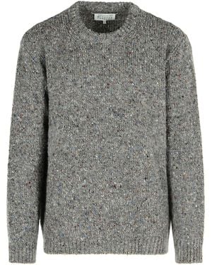 Maison Margiela Virgin Wool Sweater - Gray