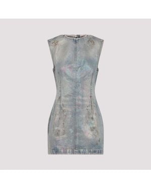 Acne Studios Minivestido vaquero - Gris