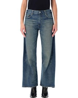 Junya Watanabe Levi's Cotton Denim Wide-Leg Jeans - Blue
