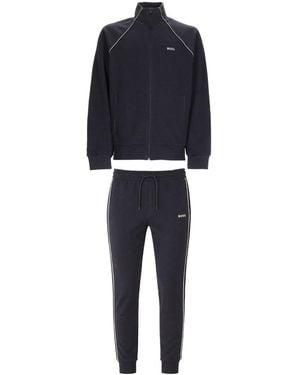 BOSS Set Tracksuit Con Logo - Blue