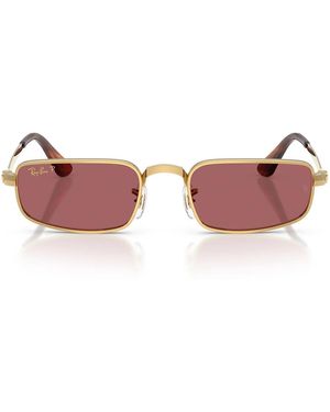 Ray-Ban Gafas de sol Rb3927 001/Af X Asap Rocky Gold Arista/Púrpura Unisex Polarizadas - Rosa
