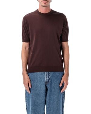 John Smedley T Shirts And Polos - Red