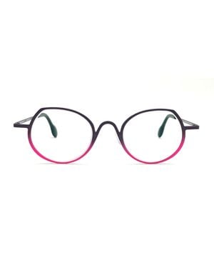 Theo Eyewear Théo Eyewear - Constantia - 375 Purple / Pink Rx - Noir