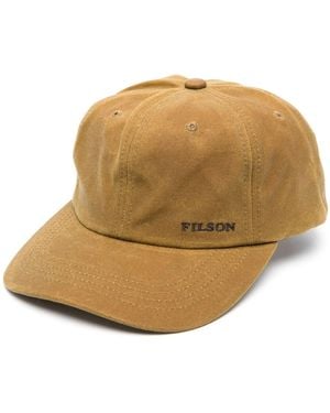 Filson Oil Tin Low Profile Logger Cap It Is A - Natural