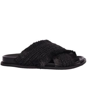 Michael Kors Peyton Flat Sandal - Black