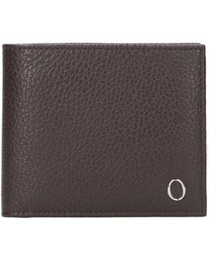 Orciani Brieftaschen Ebenholz - Grau