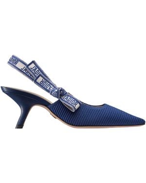Dior J'a Slingback Pumps - Blau