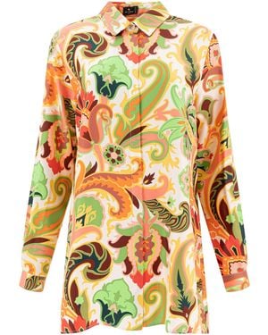 Etro Silk Paisley Shirt - Multicolor