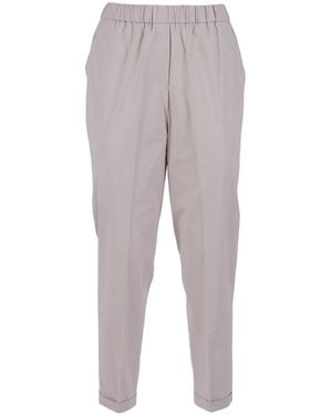 Antonelli Relaxed Fit Tapered Straight-Leg Pants - Gray