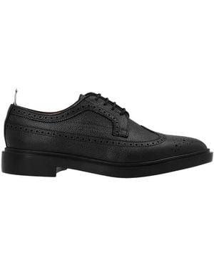 Thom Browne 'Classic Longwing' Brogues - Schwarz