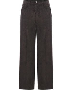 Ami Paris Pants Large Fit - Gray