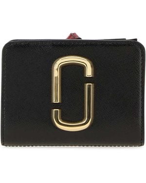 Marc Jacobs Leather Wallet - Black