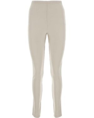 Prada Sand Cashmere Leggings - Natural