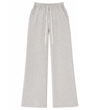 Rick Owens Geth Belas Pants Cotton Polyester Pants - White