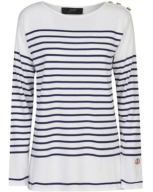 The Seafarer Seeleute -Baumwoll -Crewneck -Pullover - Grau