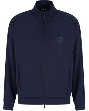 Giorgio Armani Selda Con Zip - Blu