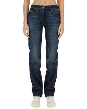 Palm Angels Straight Leg Jeans - Blue