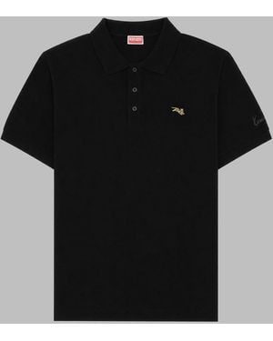 KENZO Polo "Jumping Tiger" - Black