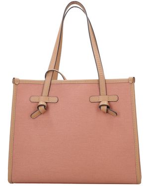 MARCELLA Bags.. Rosa Polvo+Beige