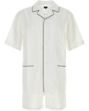ZEGNA White Linen Pyjama